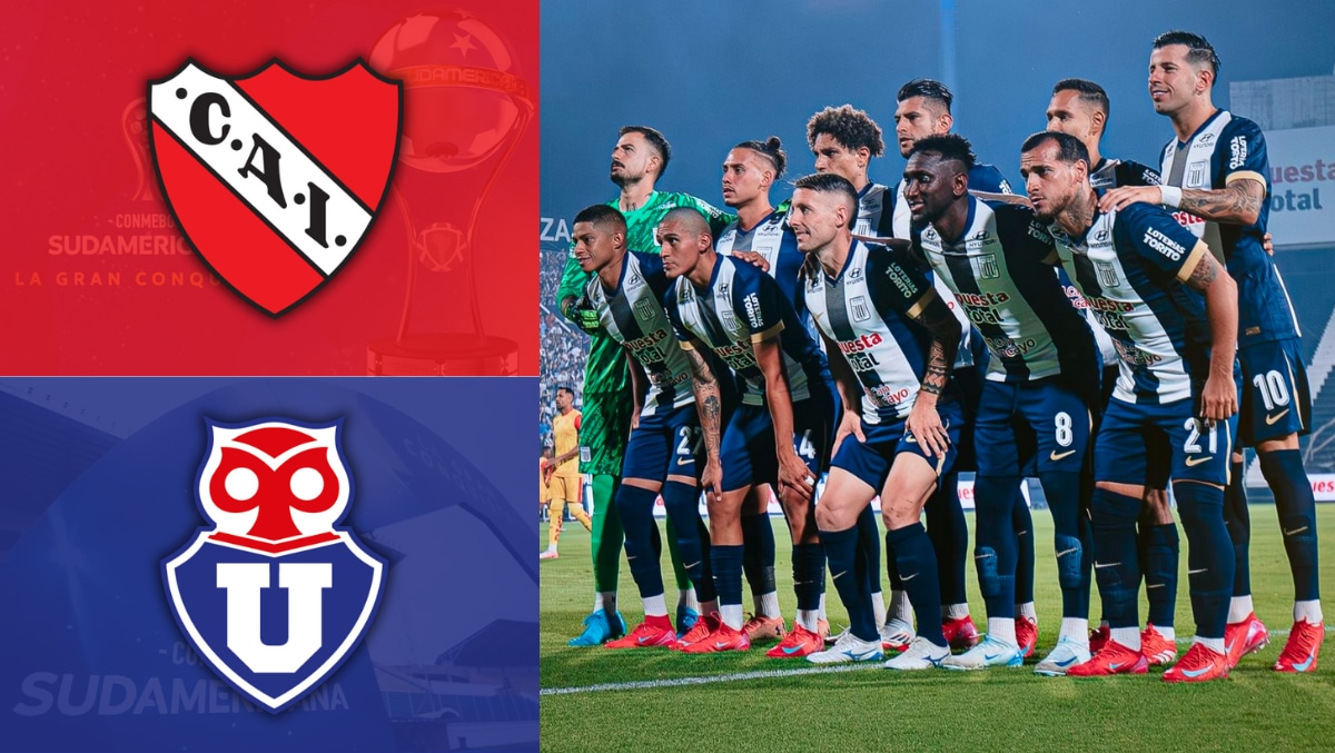 La Audiencia de Conmebol de Independiente vs. Universidad de Chile. (Foto: Composición)