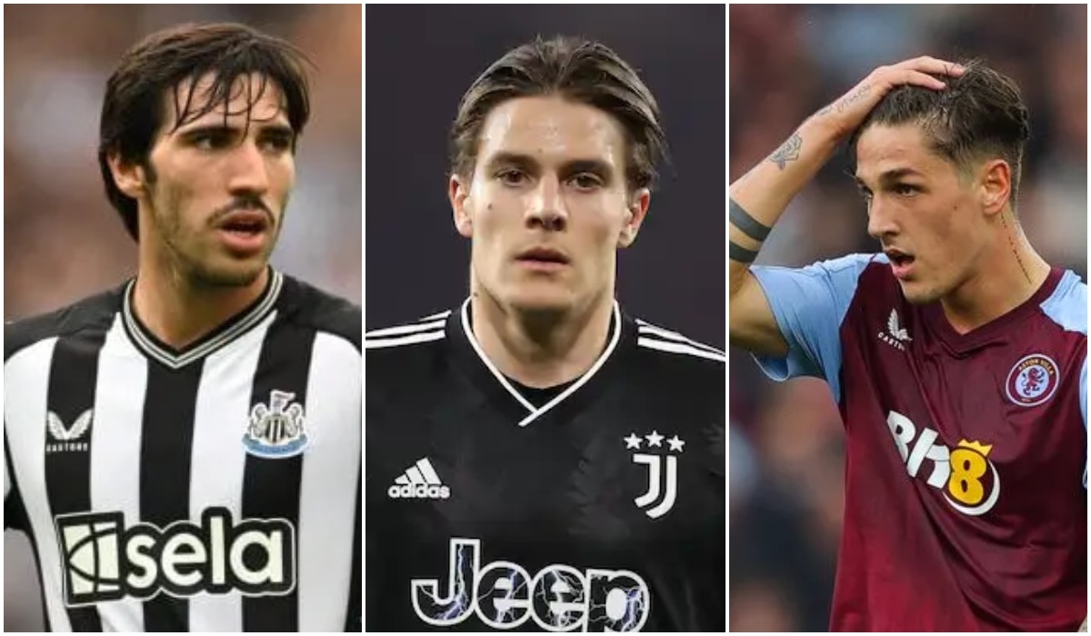 Tonali, Fagioli y Zaniolo fueron suspendido de las canchas de fútbol y tendrán que pagar una multa. (Foto: Composición/Agencias).