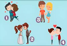 La pareja a la que escojas en esta imagen dirá que tan rápido te sueles enamorar