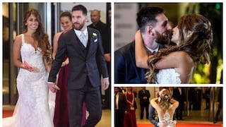 Declarados marido y mujer: así fue la primera aparición de Messi y Antonella como esposos