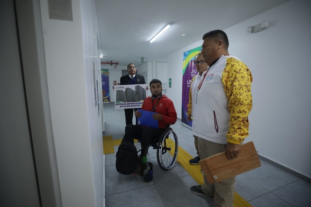 Legado entregó departamento a medallistas de Lima 2019. (Foto: Britanie Arroyo/ @photo.gec)