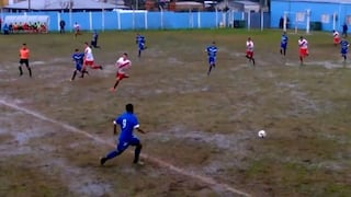 En medio de charcos y barro: el espectacular gol con 'Tiki-Taka' en torneo argentino [VIDEO]