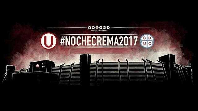 Universitario de Deportes confirmó fecha y hora de la 'Noche Crema'