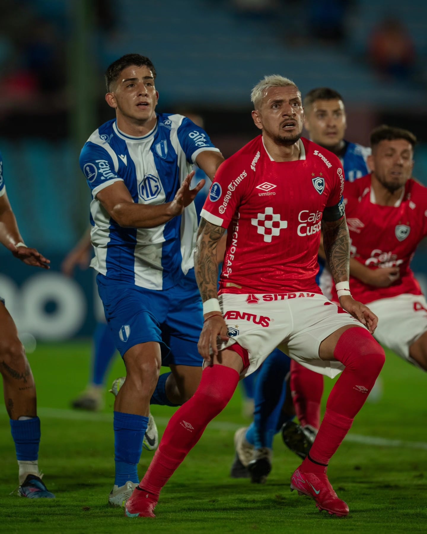 Carlos Garcés fue la figura del partido y autor del gol cusqueño. (Foto: Cienciano)