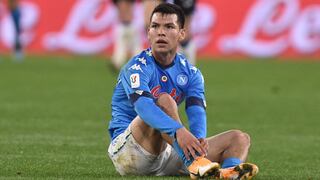 Se confirmó lo peor: Hirving Lozano se lesionó y le da un nuevo dolor de cabeza al Napoli en la Serie A