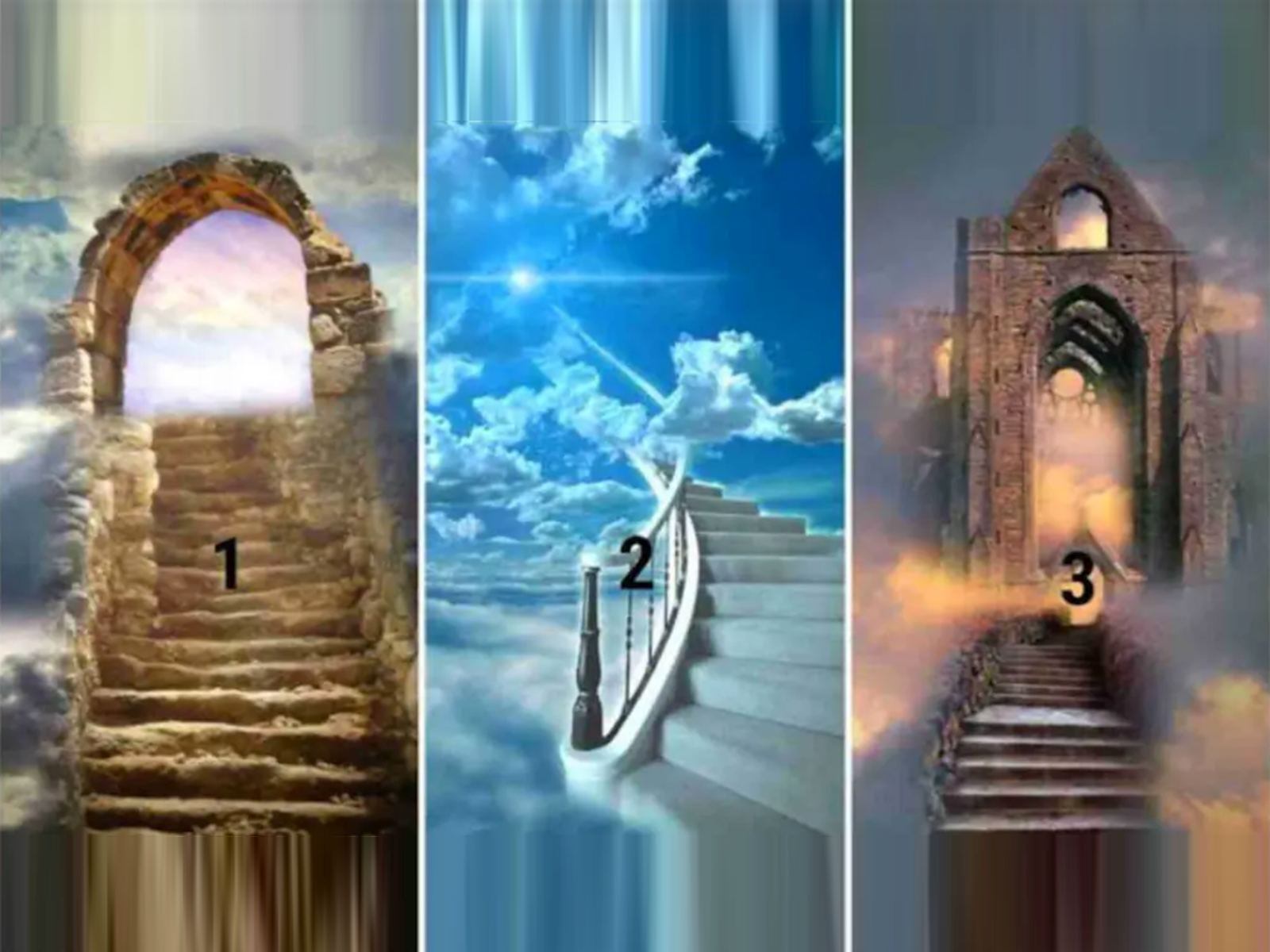 TEST VISUAL | Esta imagen te muestra tres caminos y tú tienes que elegir uno. (Foto: namastest.net)