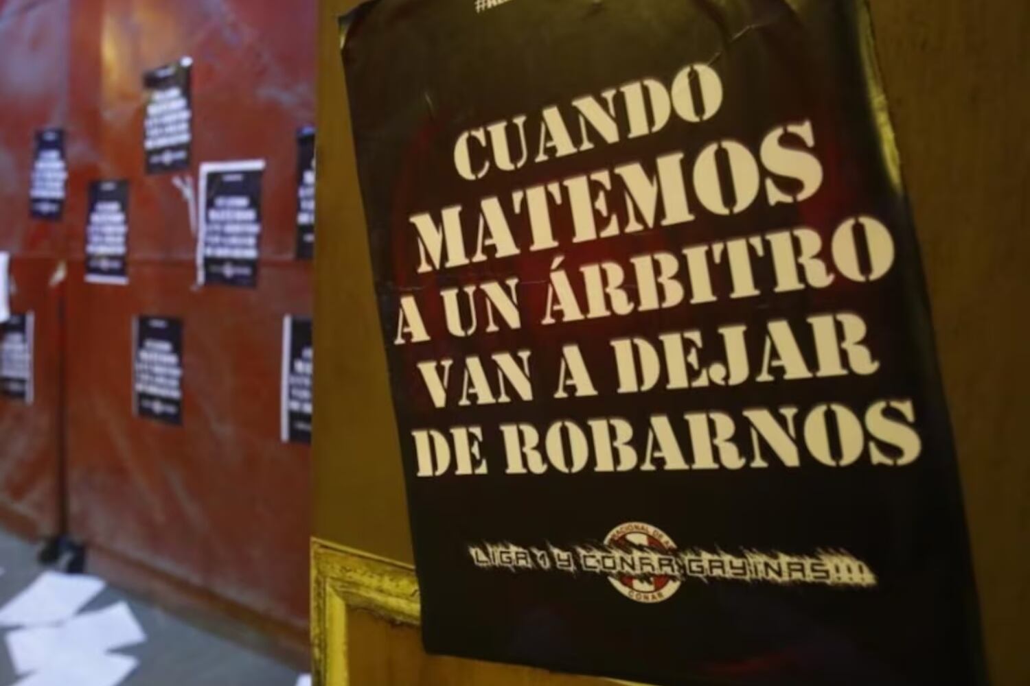 Graves amenazas contra los árbitros en los exteriores de la Videna. (Foto: GEC)