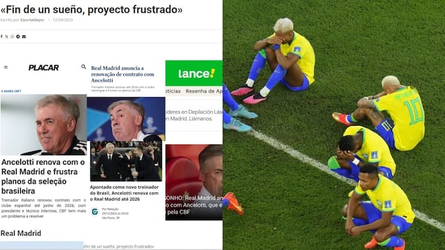 La pesadilla hecha realidad: desde Brasil lamentan que Ancelotti renovara con el Real Madrid