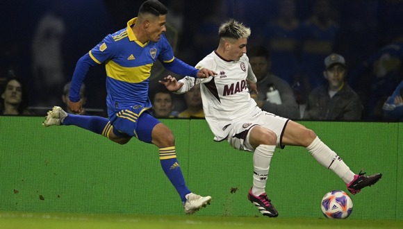 Boca y Lanús empataron 1-1 por la Liga Profesional Argentina 2023. (Foto: Lanús)