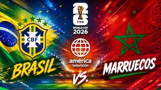 América TV transmitió el partido Brasil 1-1 Marruecos por el Mundial 2026