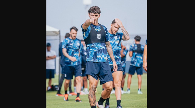 Franco Zanelatto sigue trabajando para estar en el esquema de Restrepo. (Foto: Prensa AL)