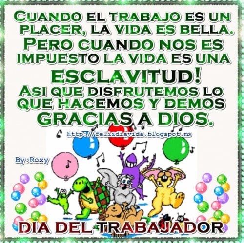 Imágenes para compartir por el Día del Trabajo en tus redes sociales. (Foto: Internet).