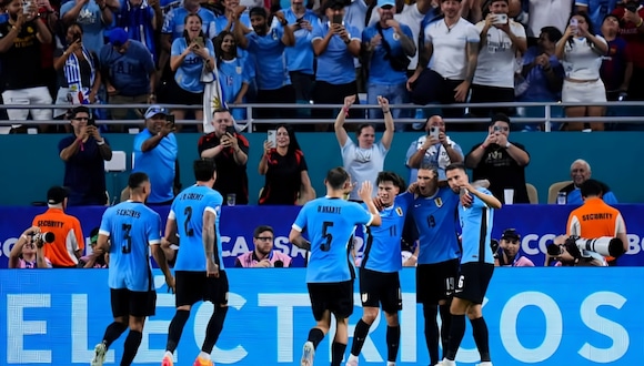 Uruguay vs Panamá por la fecha 1 de la Copa América 2024. (Foto: Getty Images).