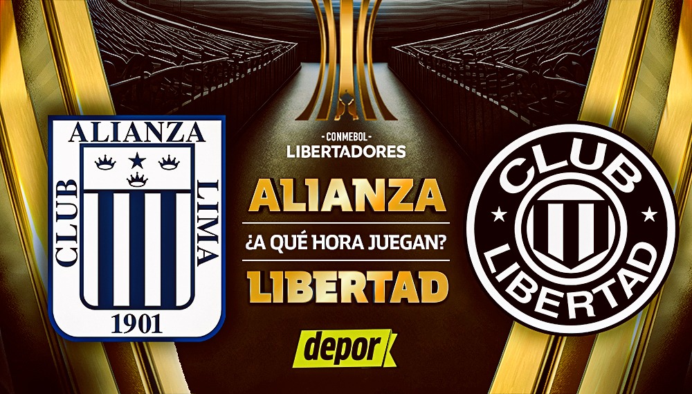 Alianza Lima y Libertad juegan por la fecha 1 del Grupo D de la Copa Libertadores. (Diseño: Depor)