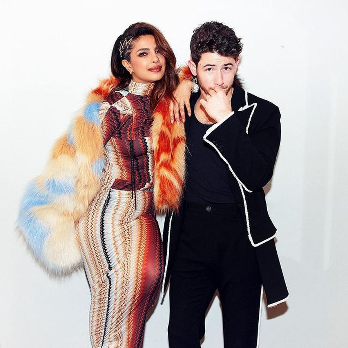 La pareja de esposos Priyanka Chopra y Nick Jonas (Foto: Nicolas Gerardín / Instagram)