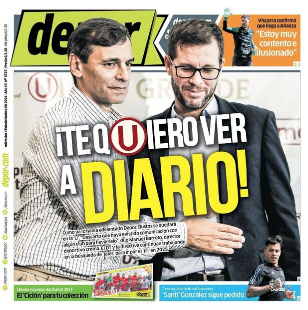 ¡Te quiero ver a diario!