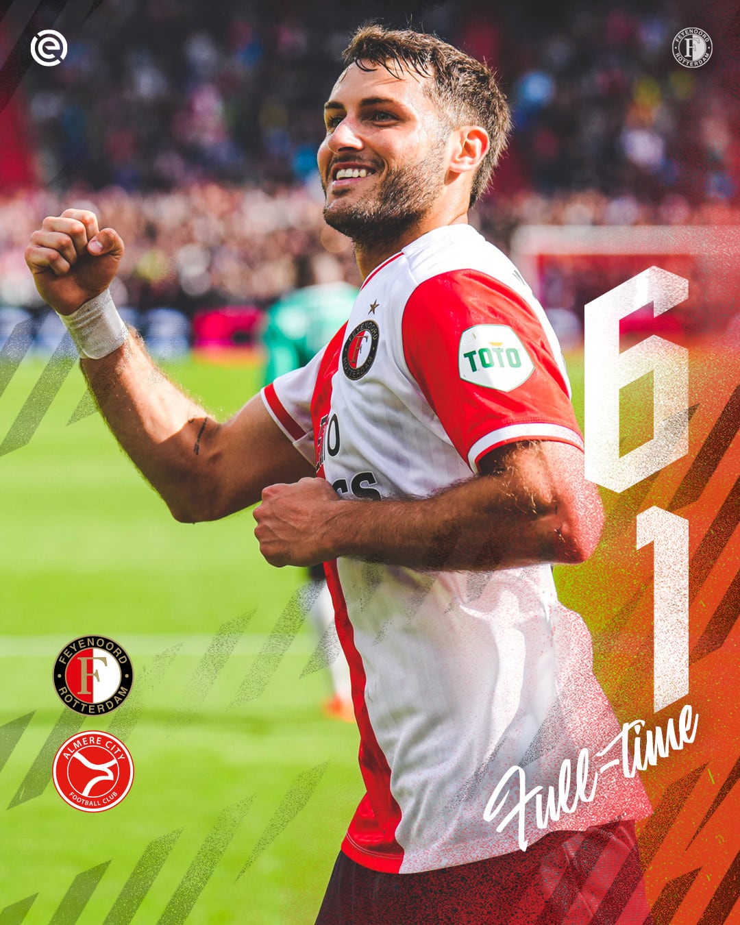 Goleo el equipo de Feyenoord.