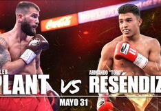 What time is the Caleb Plant vs. Jose Armando Resendiz fight? Start times in all world time zones