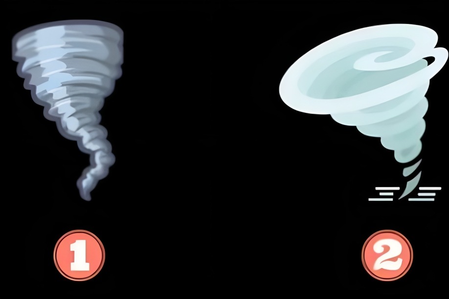 Elige uno de los dos tornados y sabrás cómo actúas realmente cuando estás enojado (Foto: Internet)