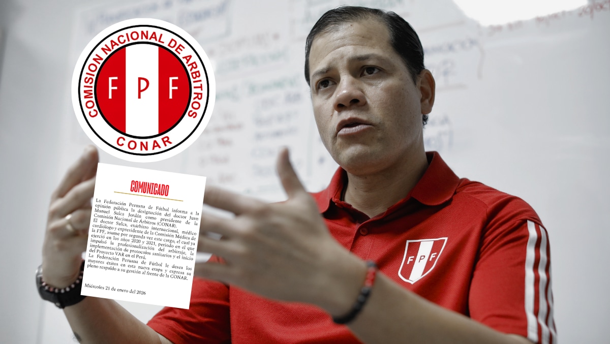 Nuevo presidente de la CONAR elegido por la Federación Peruana | Foto: Composición Depor