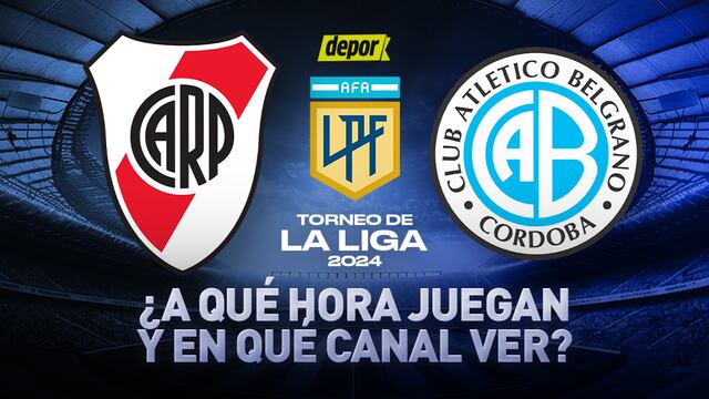 ¿En qué canales TV ver River vs Belgrano y dónde transmiten el partido?