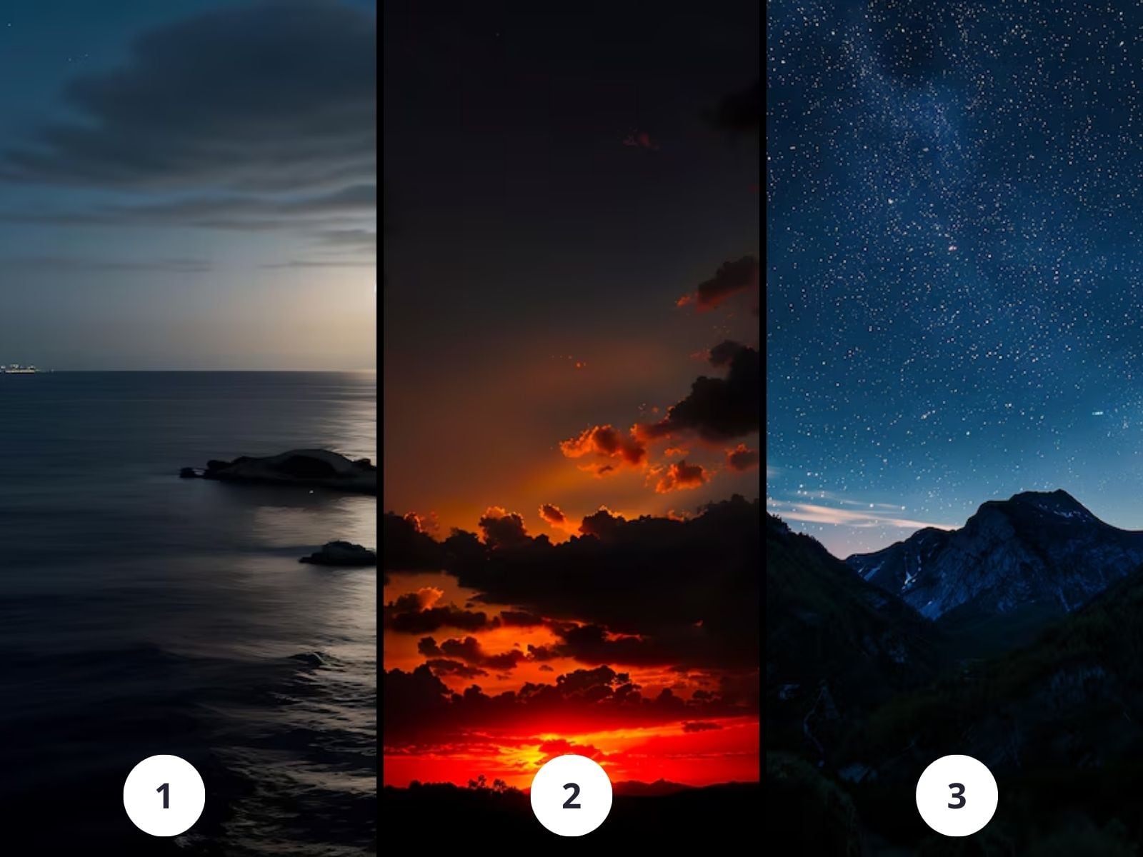 Test visual: Selecciona un anochecer y descubrirás qué cualidades te hacen diferente. (Foto: Composición Freepik / Depor)