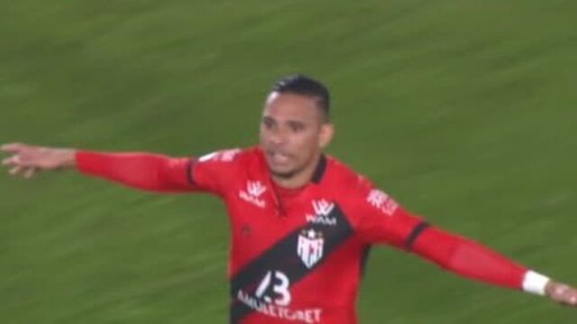 Abre el marcador: gol de Luiz Fernando para el 1-0 de Goiainiense vs. Nacional por Sudamericana [VIDEO]