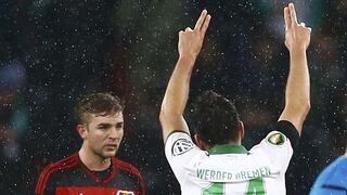 Werder Bremen venció 3-1 al Bayer Leverkusen con gol de Claudio Pizarro por Copa Alemana
