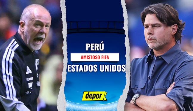 Perú vs. Estados Unidos se enfrentan en un amistoso internacional FIFA. (Diseño: Depor)