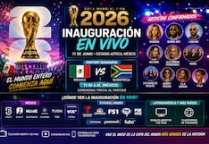 🎼 Canales TV que transmiten la inauguración del Mundial 2026 EN VIVO GRATIS en México, Estados Unidos y Colombia
