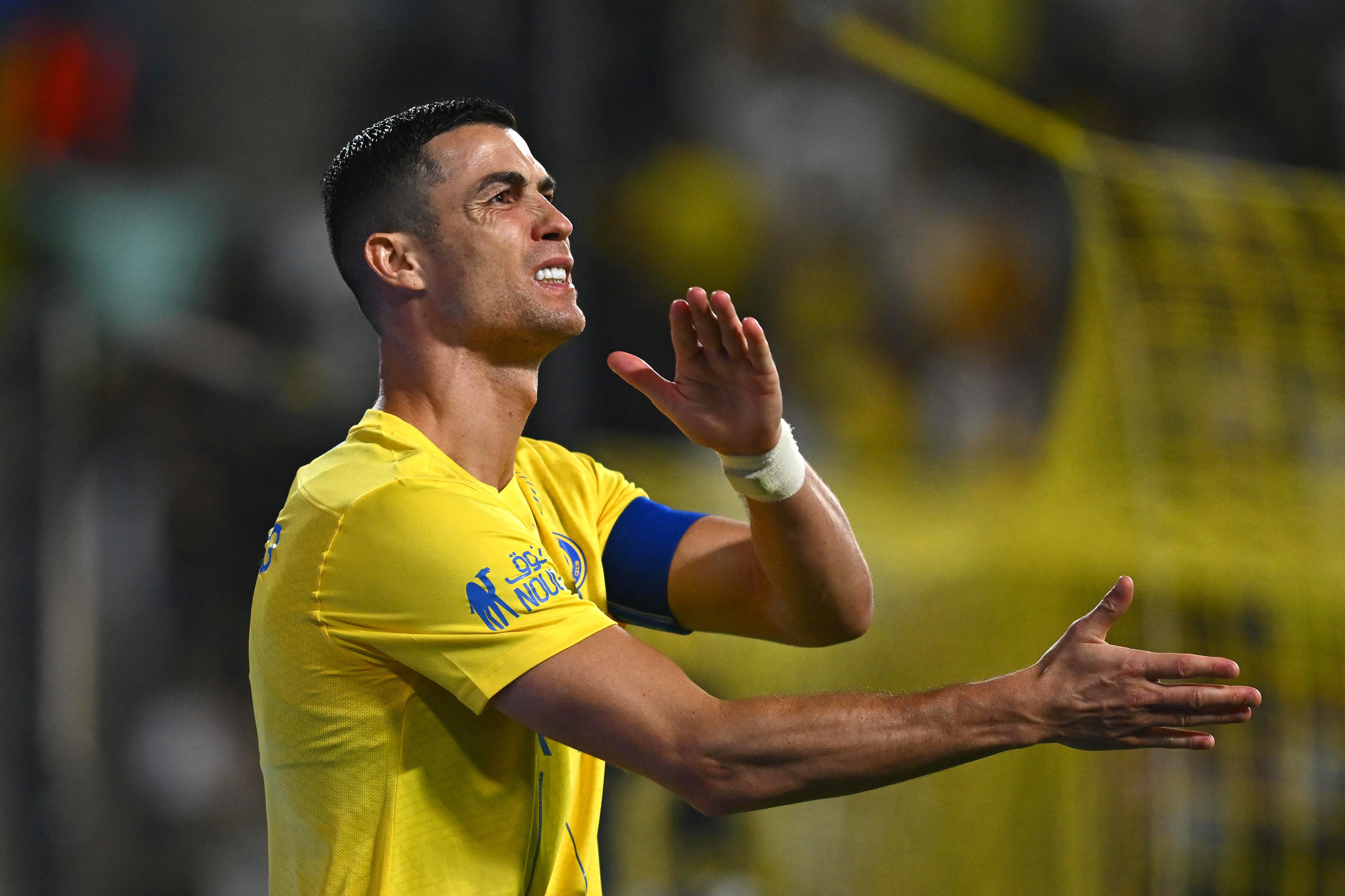 Cristiano Ronaldo juega su segunda temporada en el Al Nassr. (Foto: AFP)