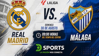 DIRECTV y DGo transmitieron Real Madrid 4-0 Málaga por la Jornada 3 de LaLiga 2026