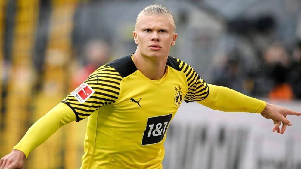 Erling Haaland jugó en Borussia Dortmund antes de fichar por Manchester City.