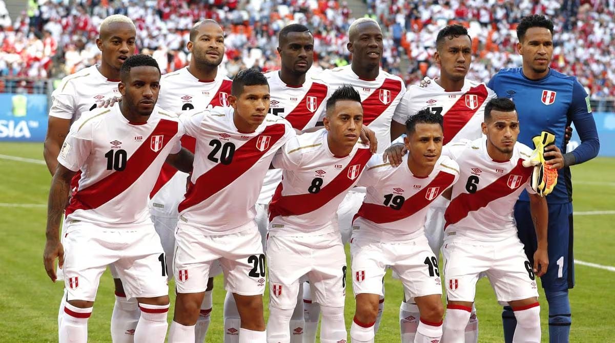 Este fue el 11 de Perú en el debut en el Mundial 2018. (Foto: EFE)