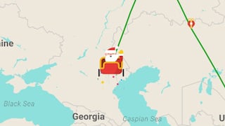 Así puedes ver el recorrido EN VIVO de Papá Noel en Google Maps