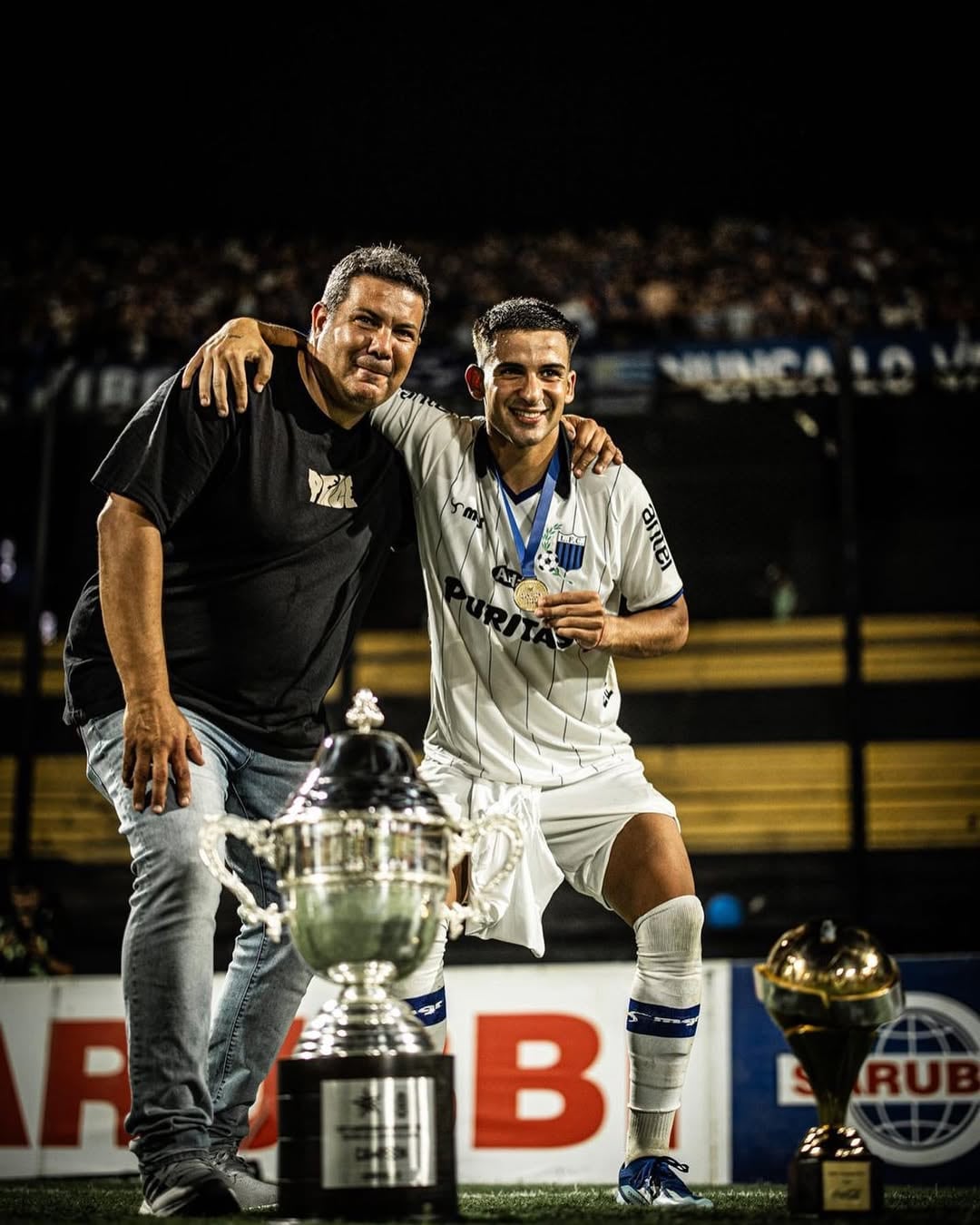 Mateo Antoni consiguió también el título del campeonato uruguayo en el 2023. (Foto: @maateantoni_)