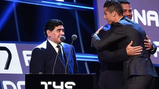 Mantiene su distancia: Maradona aseguró que Cristiano no es el mejor de la historia