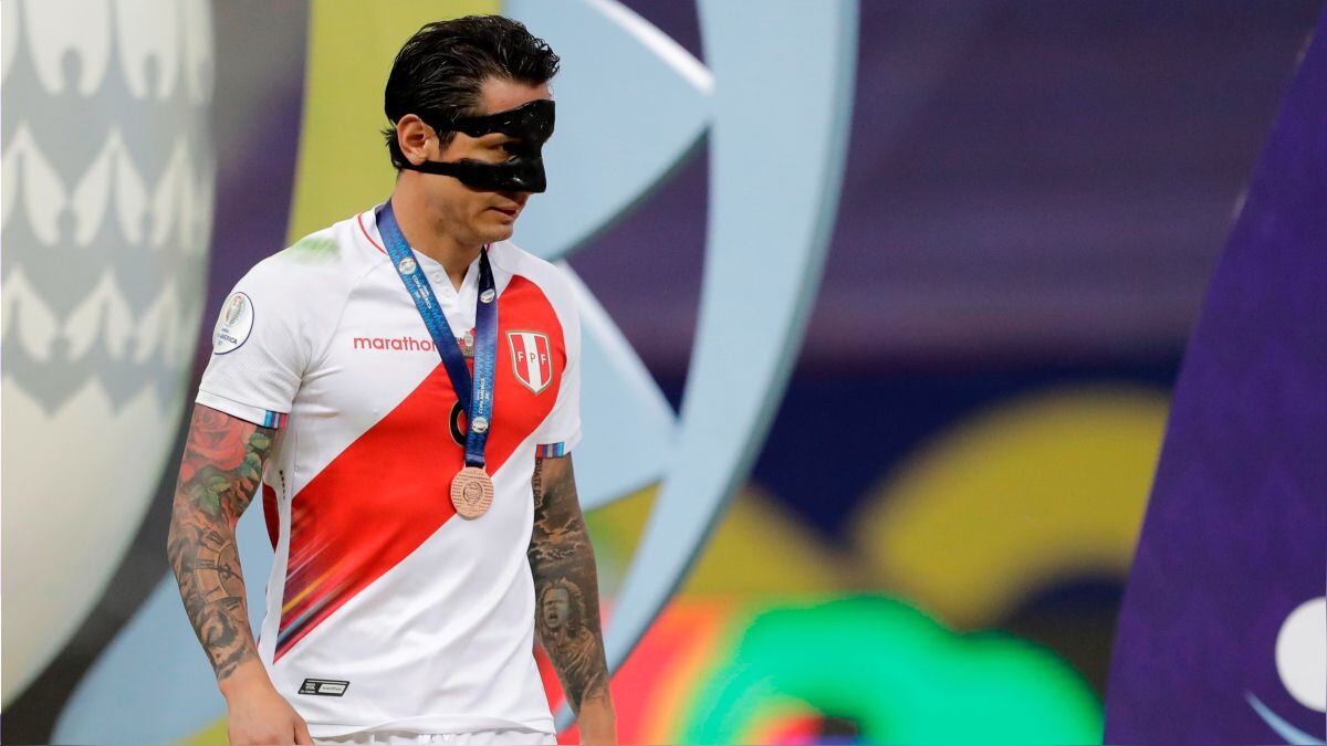 Gianluca Lapadula jugó su primera Copa América en 2021. (Foto: Getty Images)