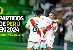 ¿Cuándo juega Perú? mira el calendario de partidos para el 2024