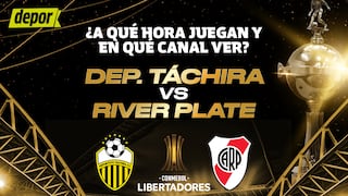 Táchira vs. River: qué canal de TV transmite y a qué hora juegan