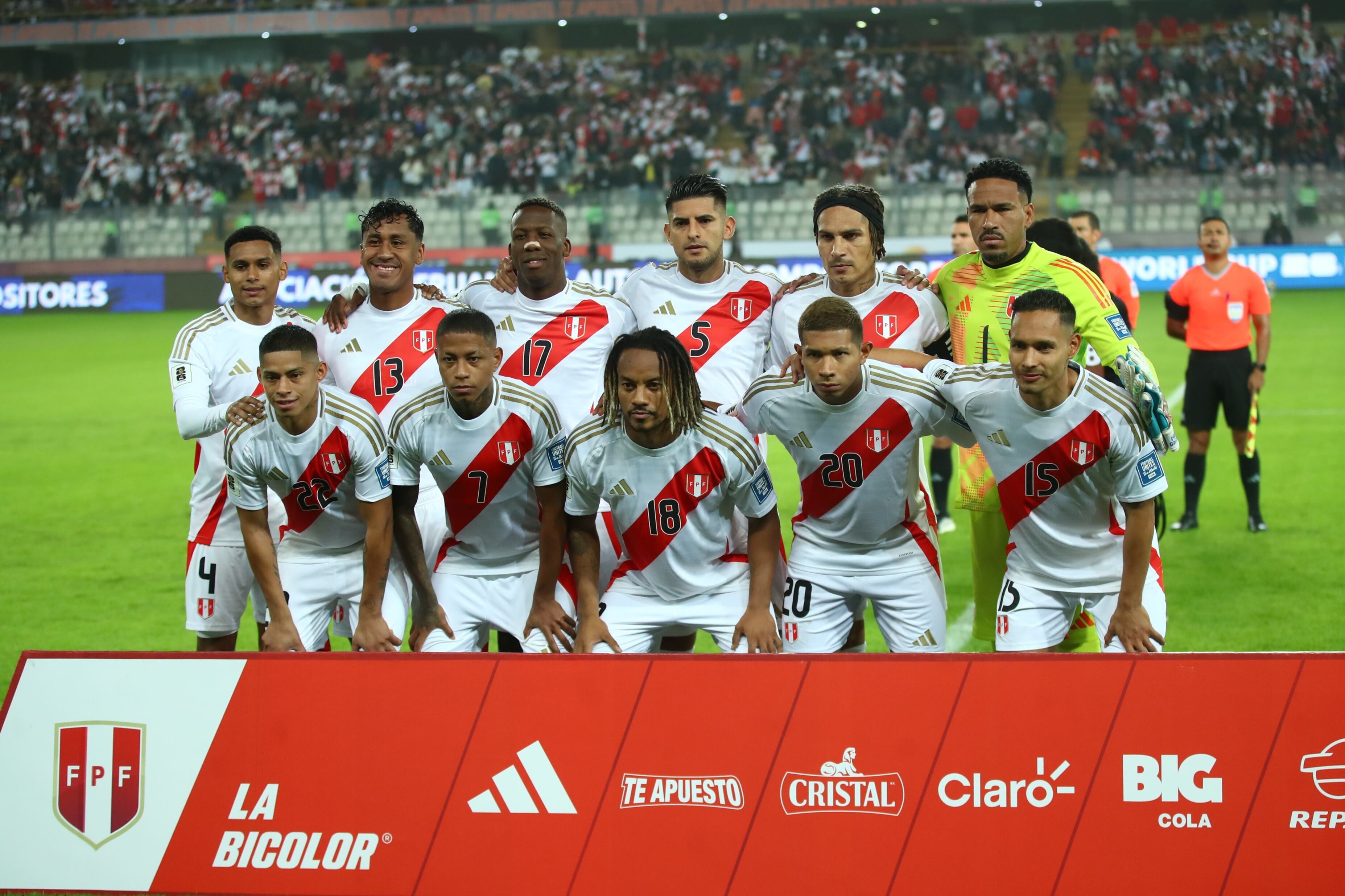 La Selección Peruana tiene mínimas chances del cupo al Repechaje. (Foto: FPF)