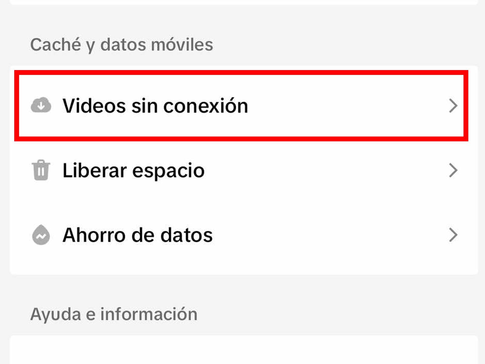 TIKTOK | Este es el botón que debes presionar. (Foto: MAG - Rommel Yupanqui)