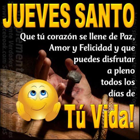 Mensajes y frases para compartir en Facebook, Instagram y otras redes por el Jueves Santo (Foto: Internet)