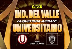¿A qué hora juega Universitario vs. Independiente del Valle?