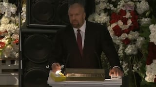 WWE: Triple H y su emotivo discurso en el funeral de Lemmy Kilmister (VIDEO)