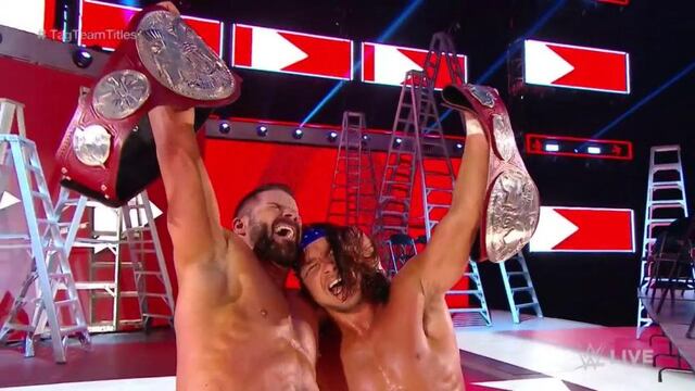 Sorpresa: Roode y Gable derrotaron a The Authors of Pain y ganaron los títulos en pareja de RAW [VIDEO]
