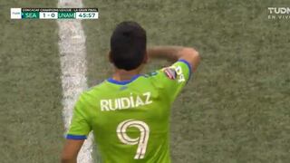 Apareció ‘La Pulga’: gol de Ruidíaz para el 1-0 de Seattle Sounders vs. Pumas por Concachampions [VIDEO]