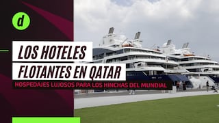 Hoteles flotantes en Qatar: estas son las lujosas embarcaciones que reciben a miles de hinchas del fútbol