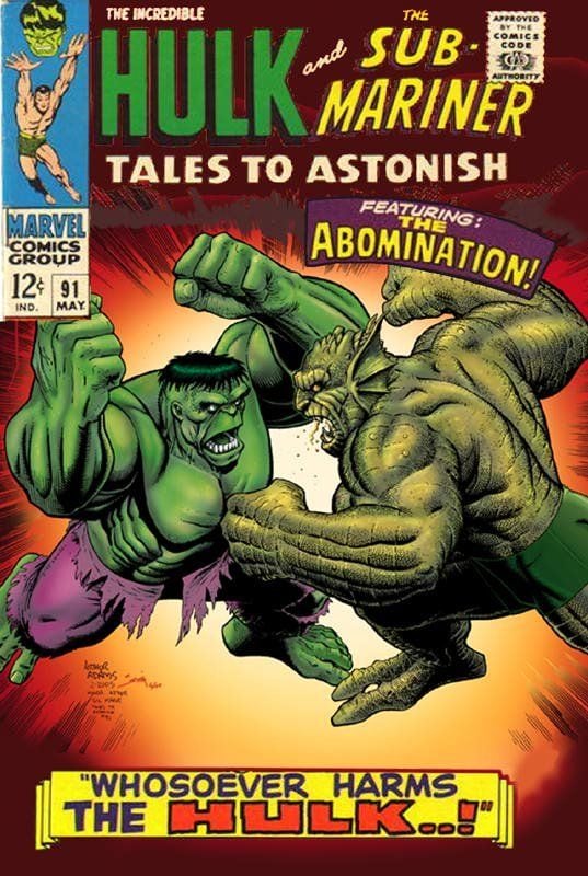 Abominacion en las historietas de Hulk