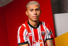 ¡Con la Blanquirroja! Jefferson Cáceres fue presentado como jugador del Sheffield United